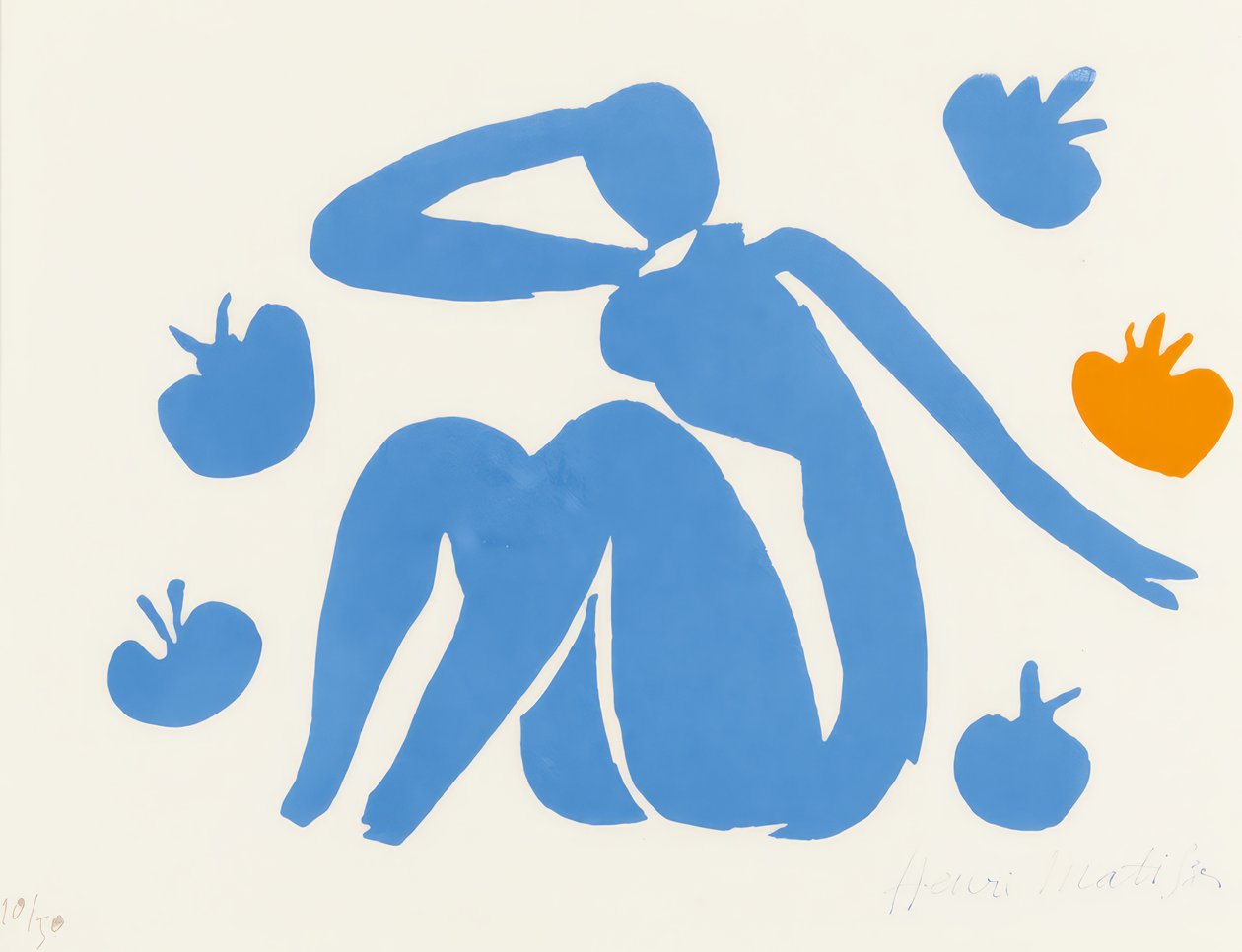 Desnudo con naranjas de Henri Matisse