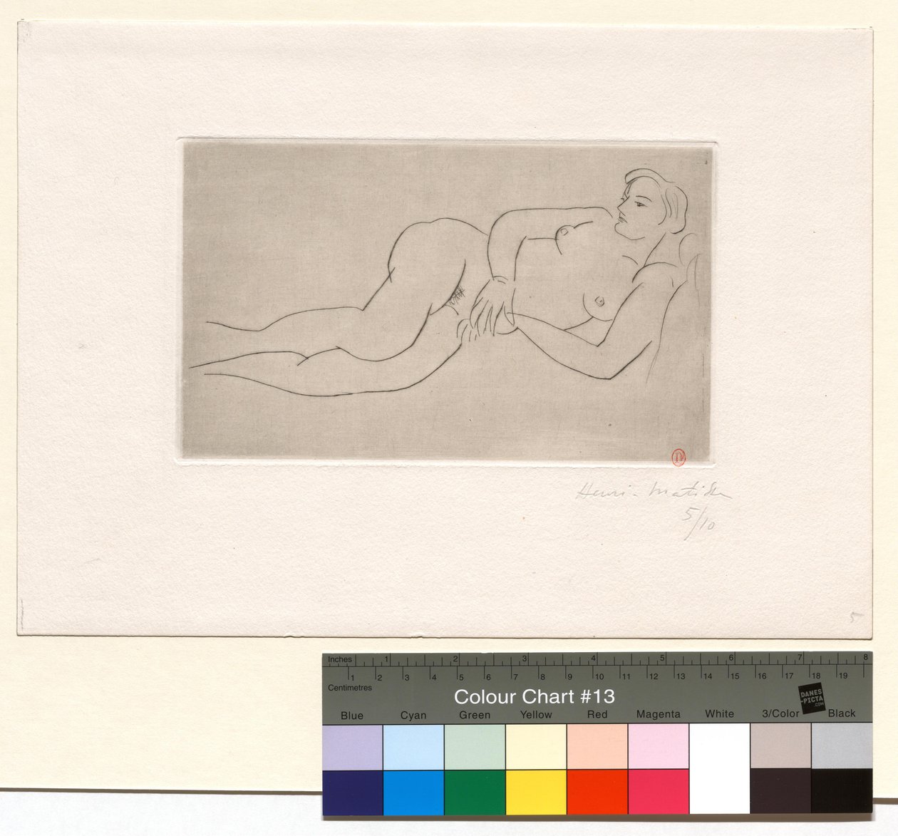 Desnudo recostado de Henri Matisse