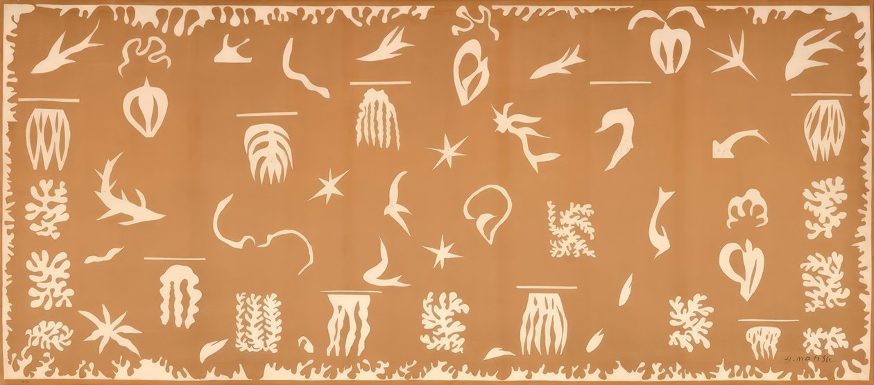 Océanie - La Mer (Oceanía - El Mar) de Henri Matisse