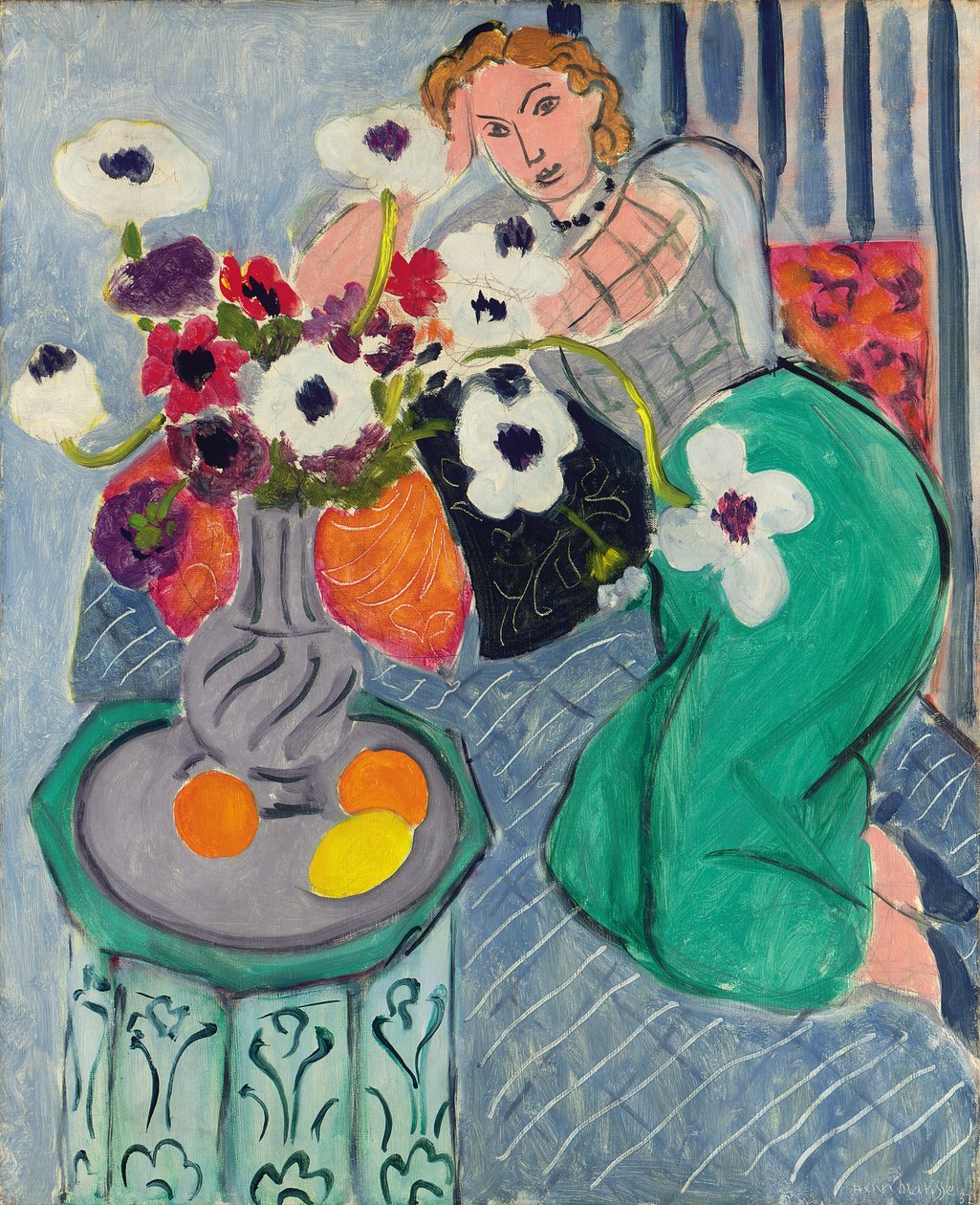 Odalisca, Armonía Azul de Henri Matisse
