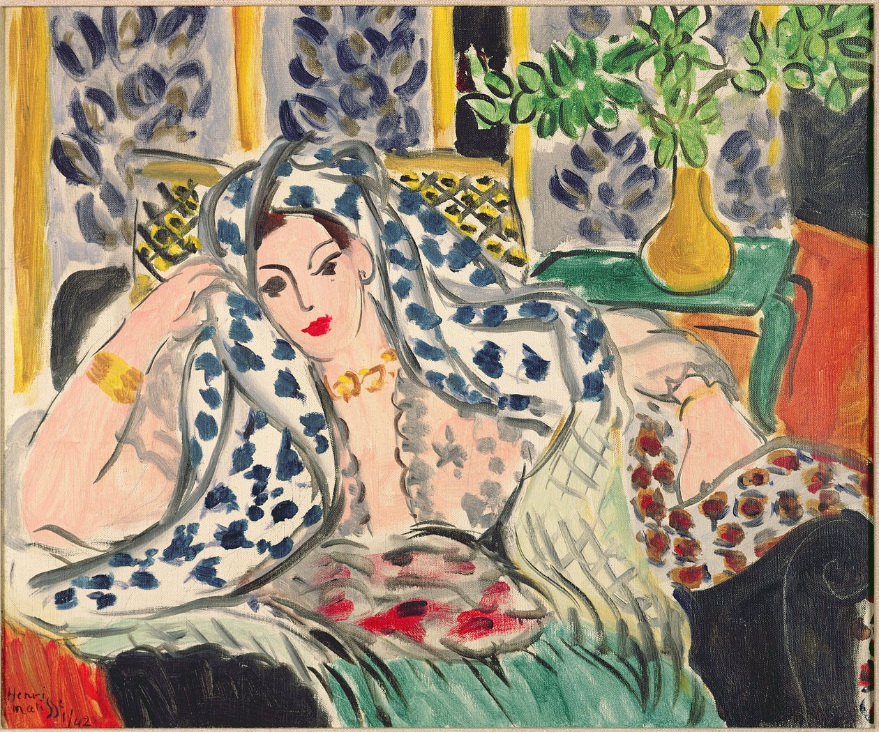 Odalisca en Fautenuil de Henri Matisse