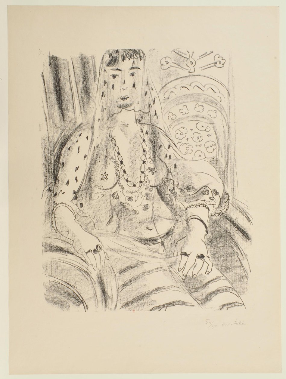 Odalisca velada de Henri Matisse