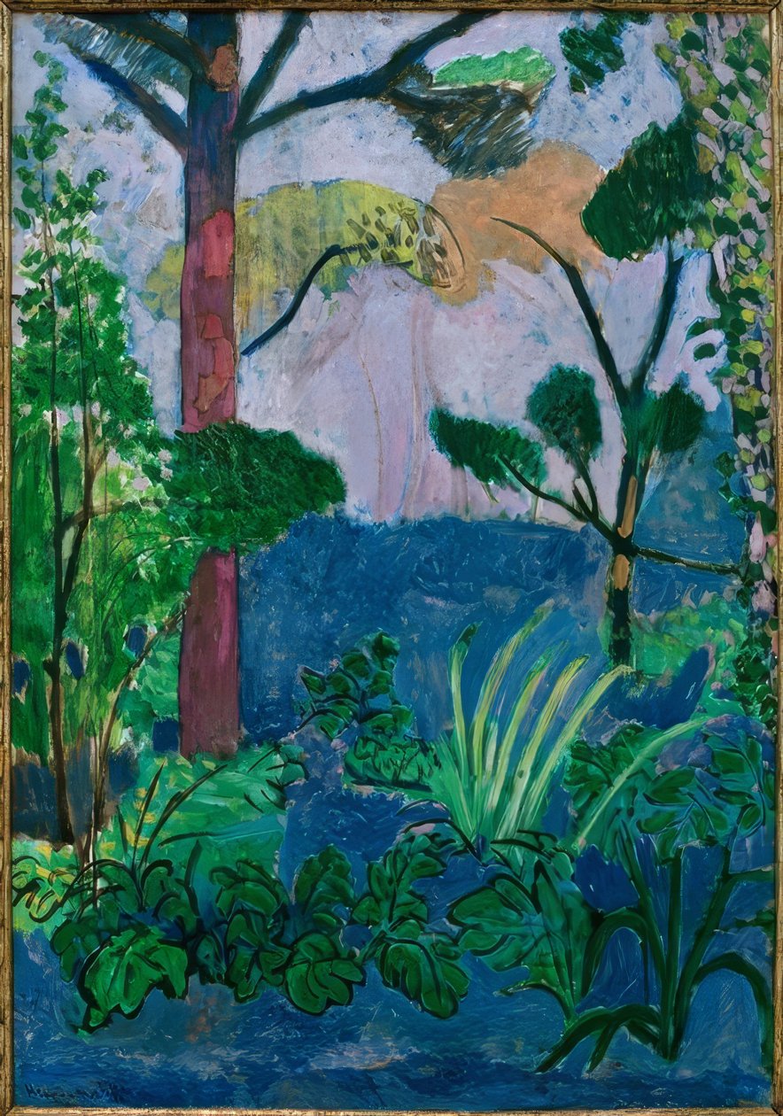 Paisaje marroquí (Acanto) de Henri Matisse