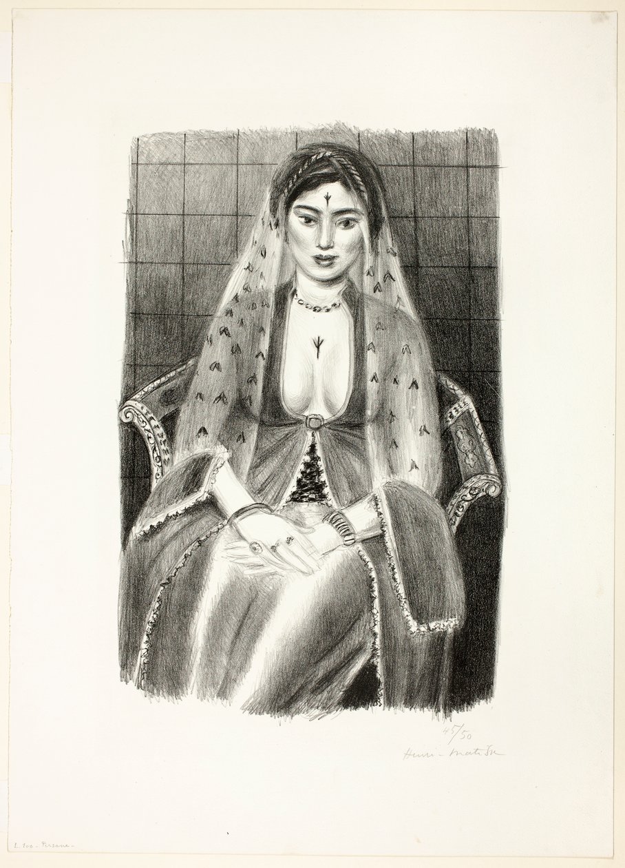 Mujer persa de Henri Matisse