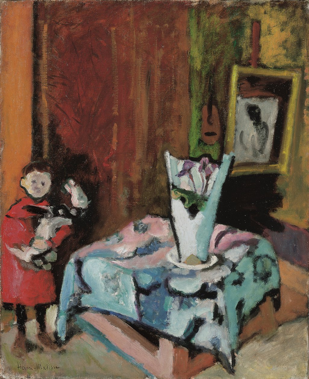 Piedra sobre un caballo de madera de Henri Matisse