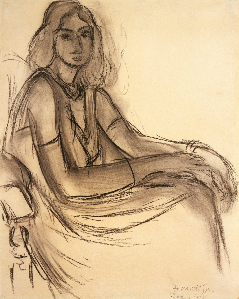 Retrato de mujer de Henri Matisse