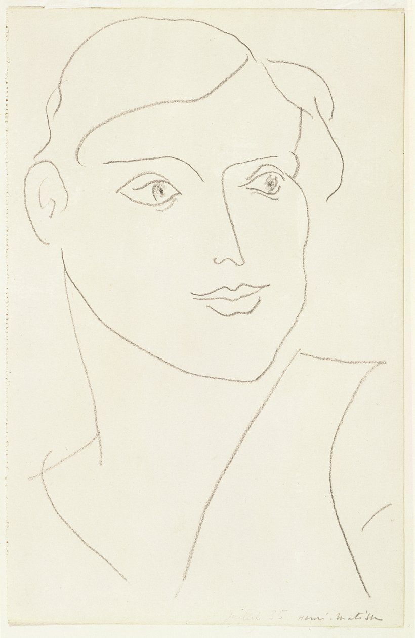 Retrato de mujer de Henri Matisse