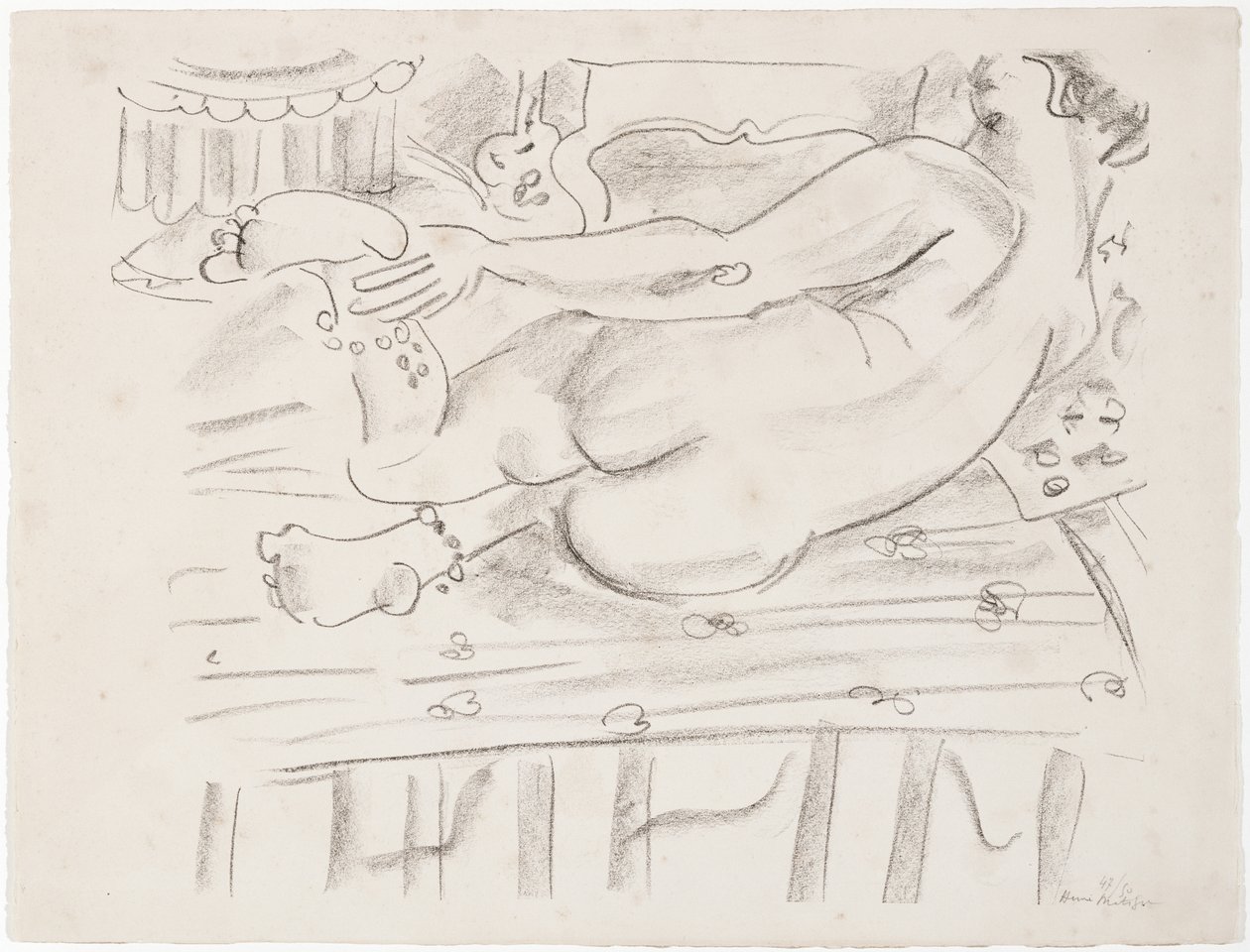 Desnudo reclinado de Henri Matisse