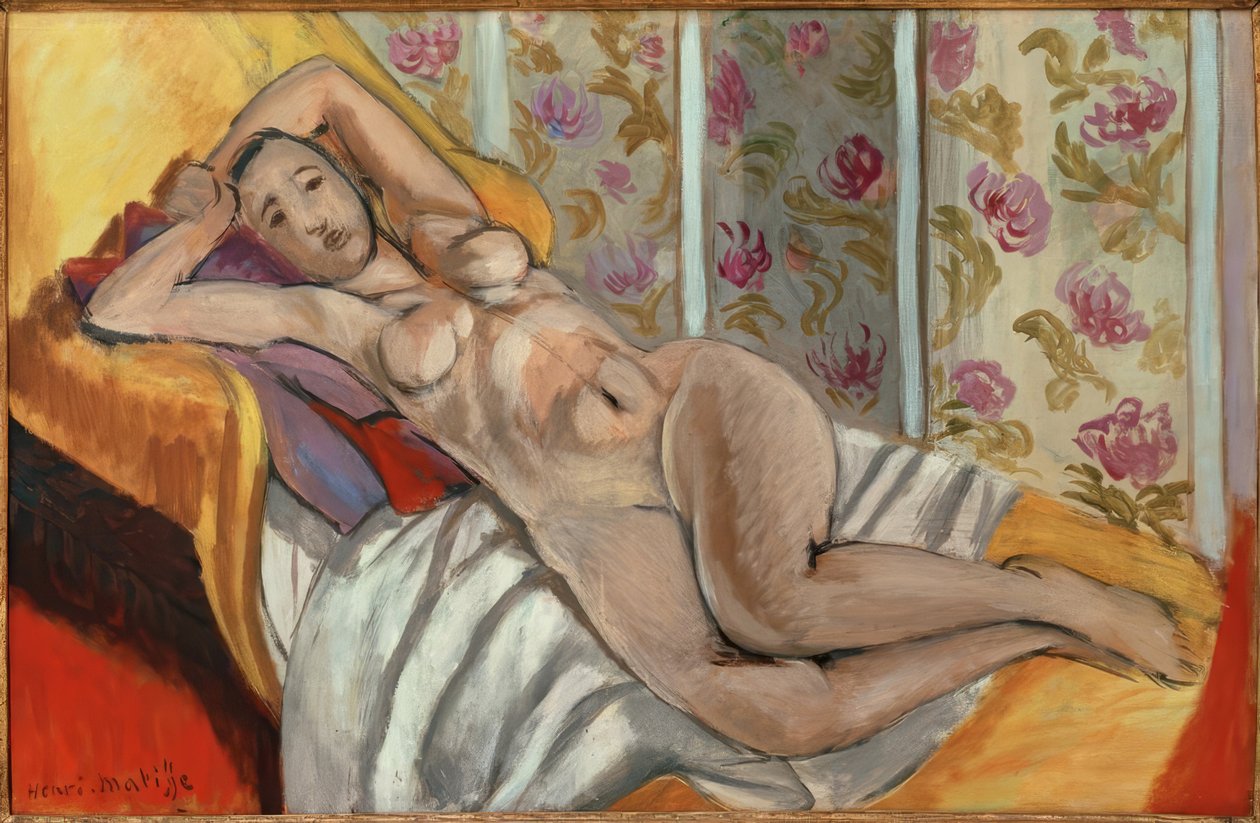 Desnudo recostado de Henri Matisse