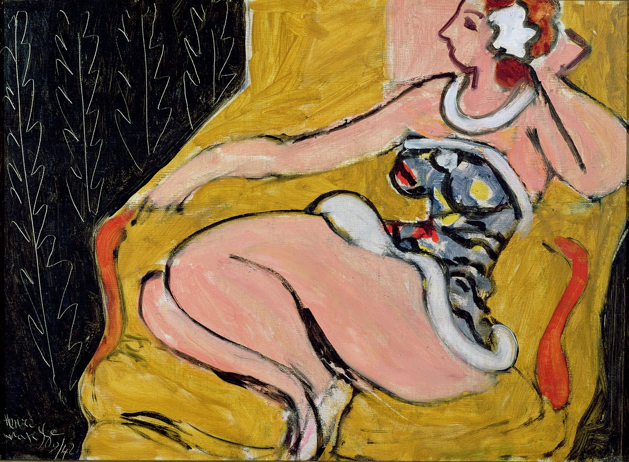 Bailarina sentada de Henri Matisse