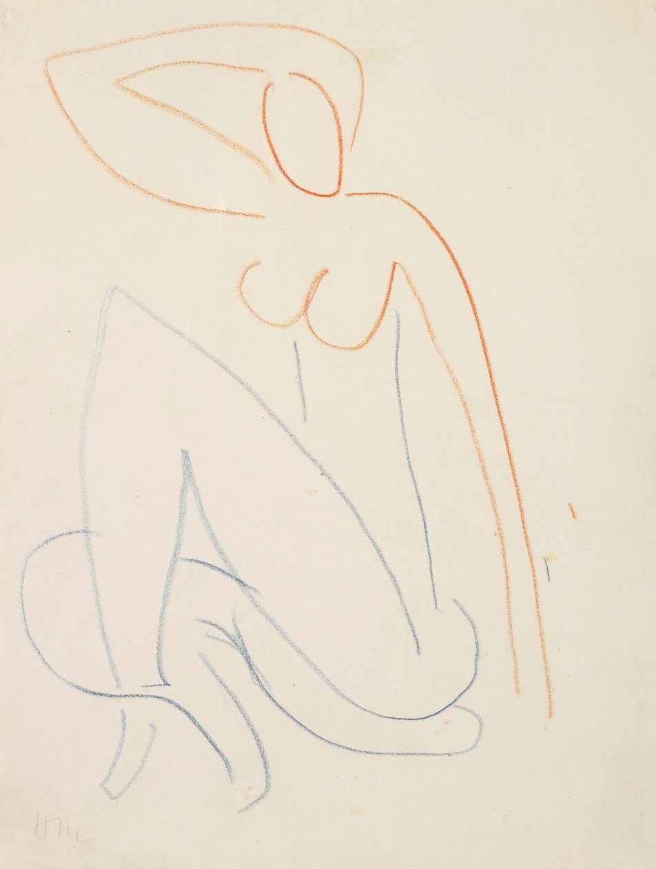 Figura femenina sentada de Henri Matisse