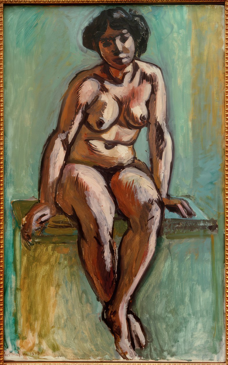Desnudo sentado de Henri Matisse
