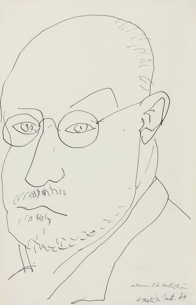 Autorretrato de Henri Matisse