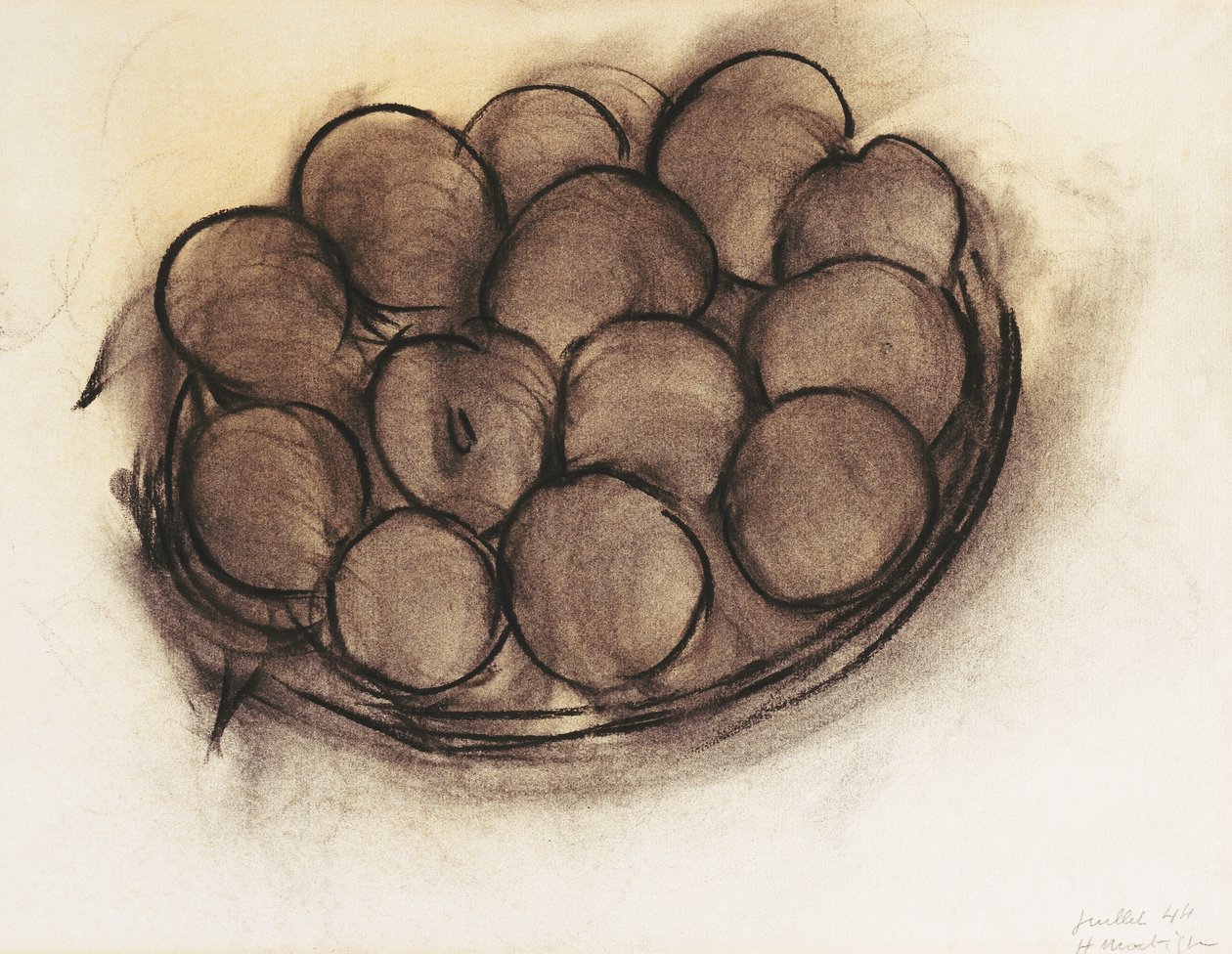 Naturaleza muerta con manzanas; Nature Morte aux Pommes de Henri Matisse