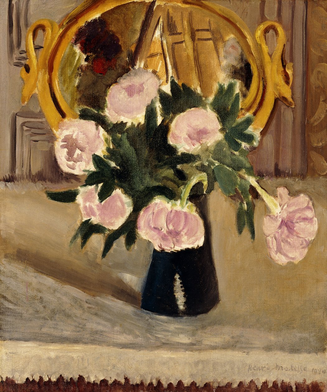 Bodegón con peonías de Henri Matisse
