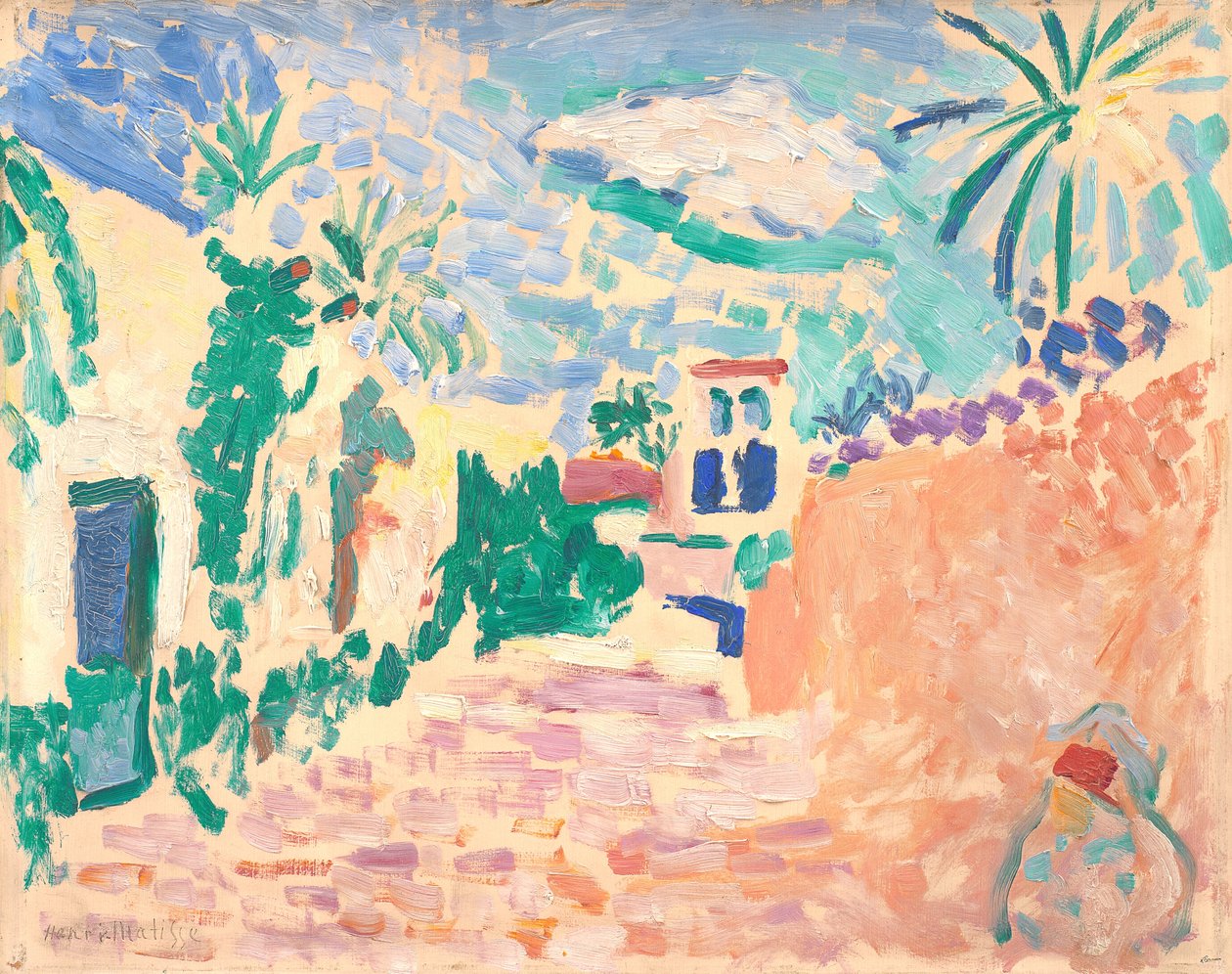 Calle en Biskra, Argelia de Henri Matisse