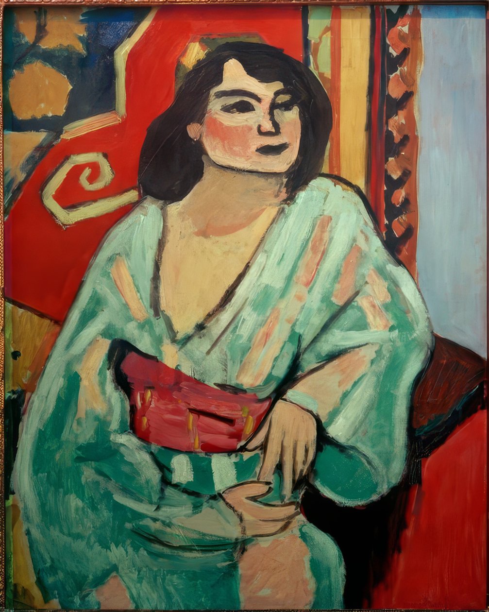La mujer argelina de Henri Matisse