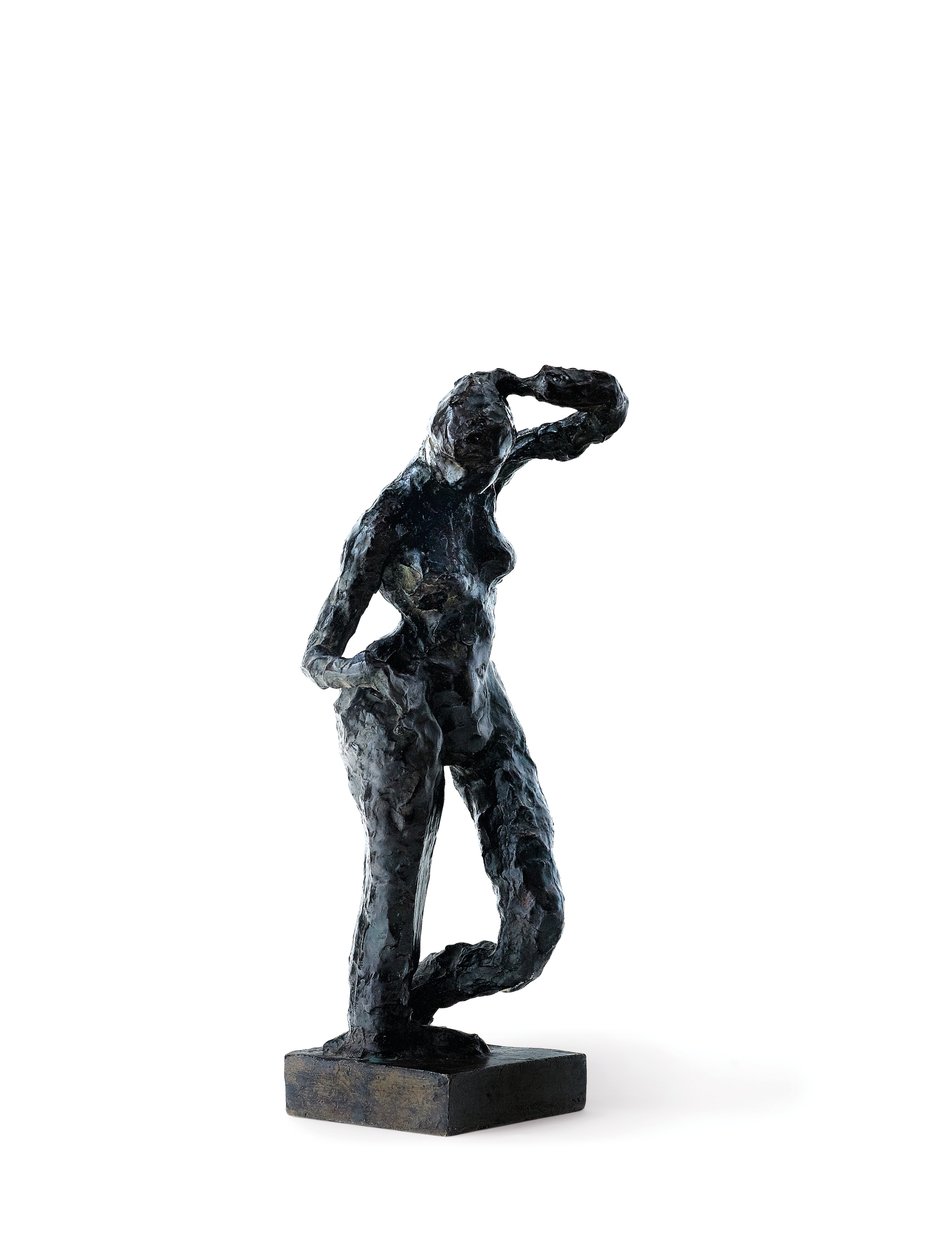 La Danza (Dance Movement), concebida en 1911, esta versión fundida c.1930 (bronce patinado negro) de Henri Matisse