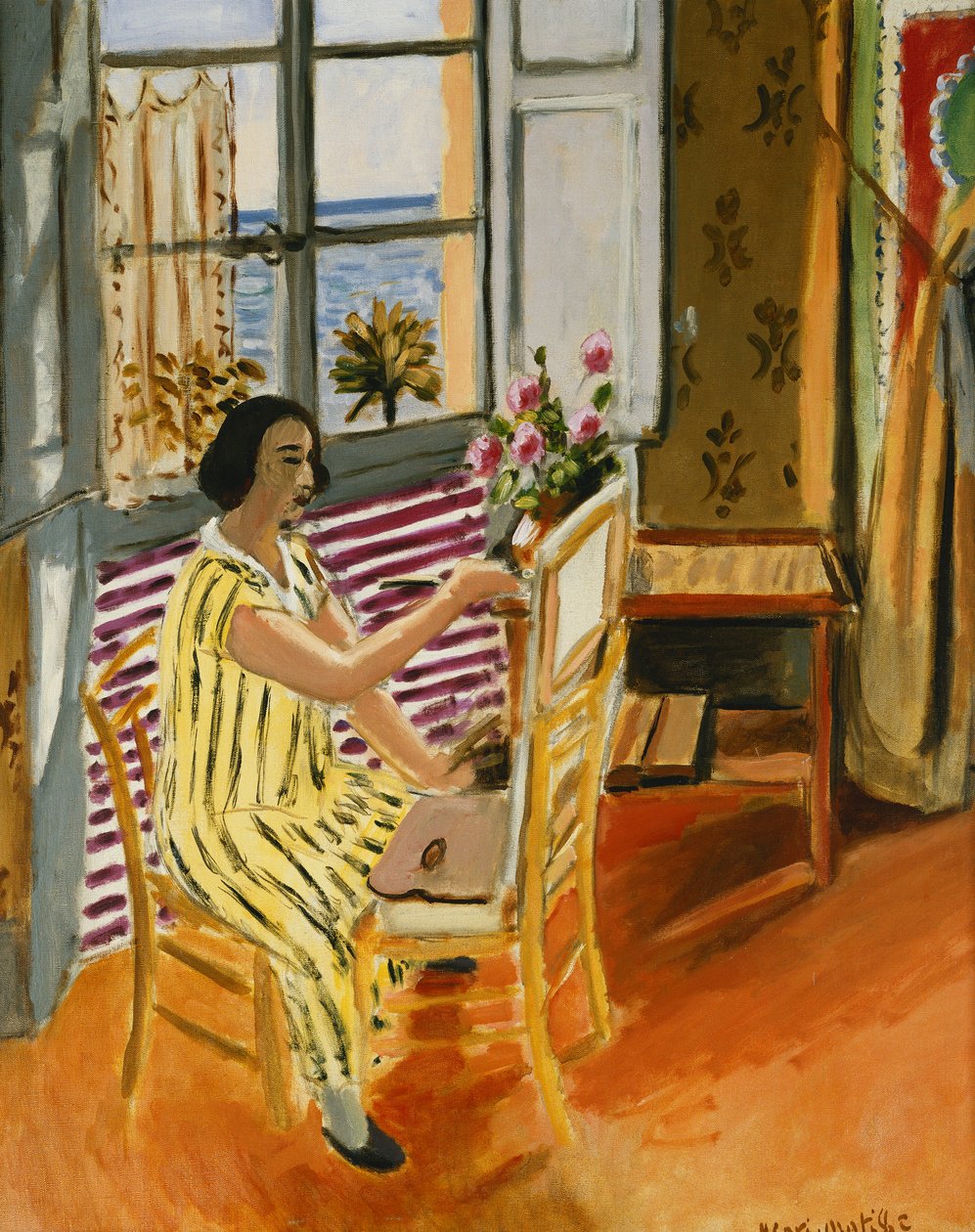 La sesión matinal; La Seance du Matin de Henri Matisse