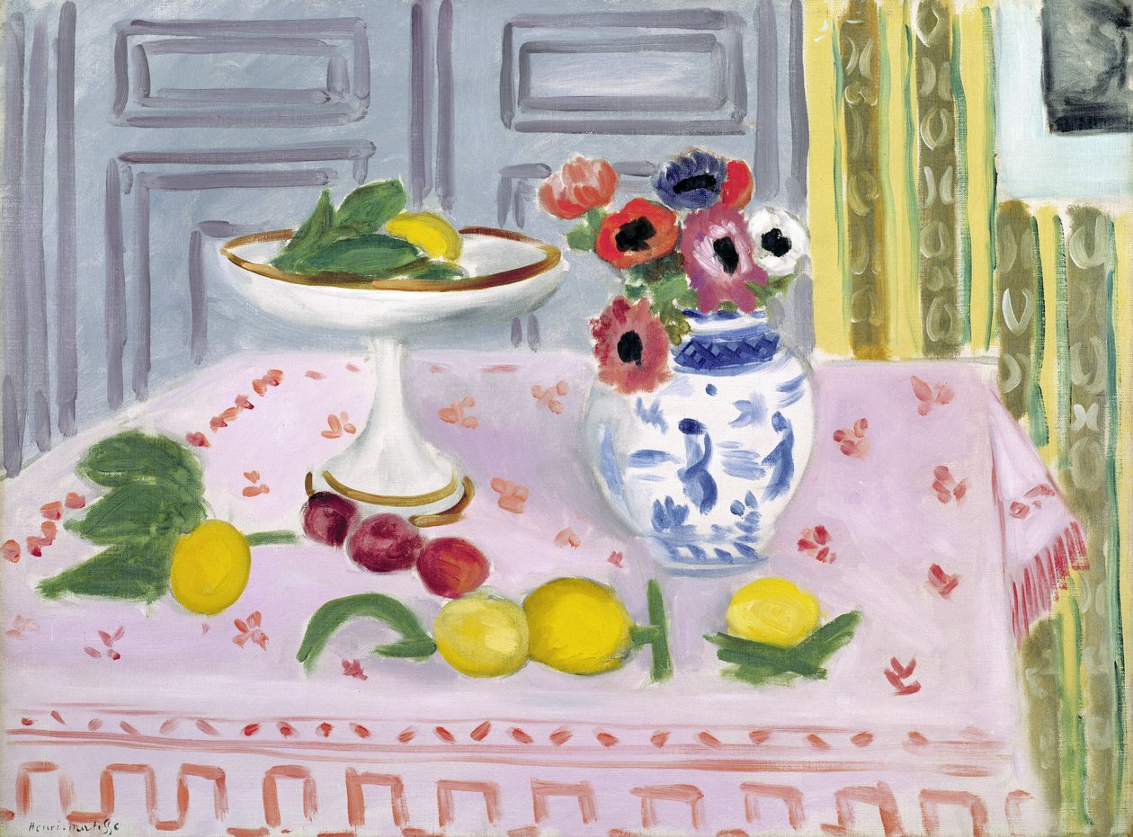 El mantel rosa de Henri Matisse