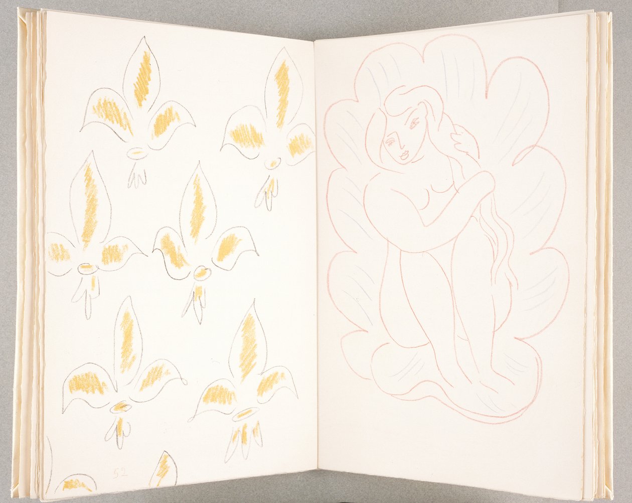 Los poemas de Carlos de Orleans, 25 de febrero de Henri Matisse