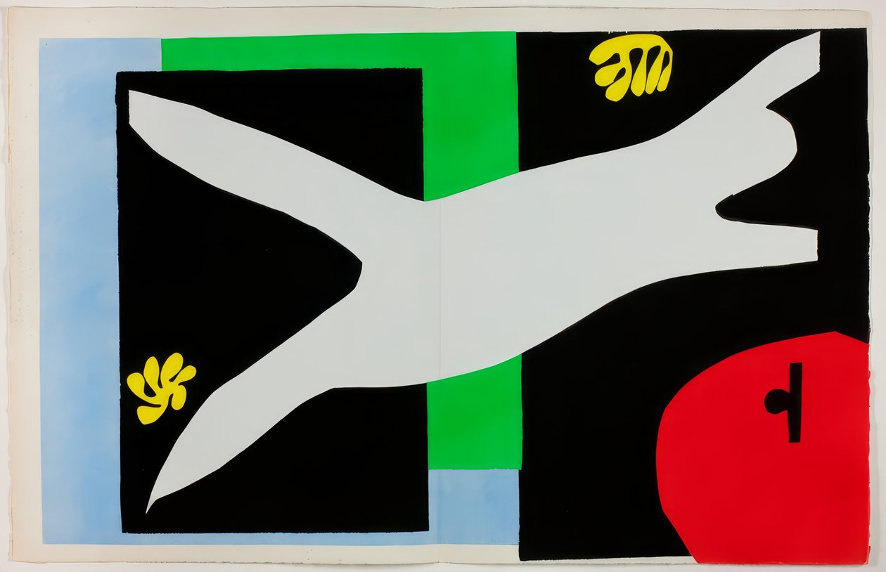 El nadador en el tanque, de Jazz de Henri Matisse