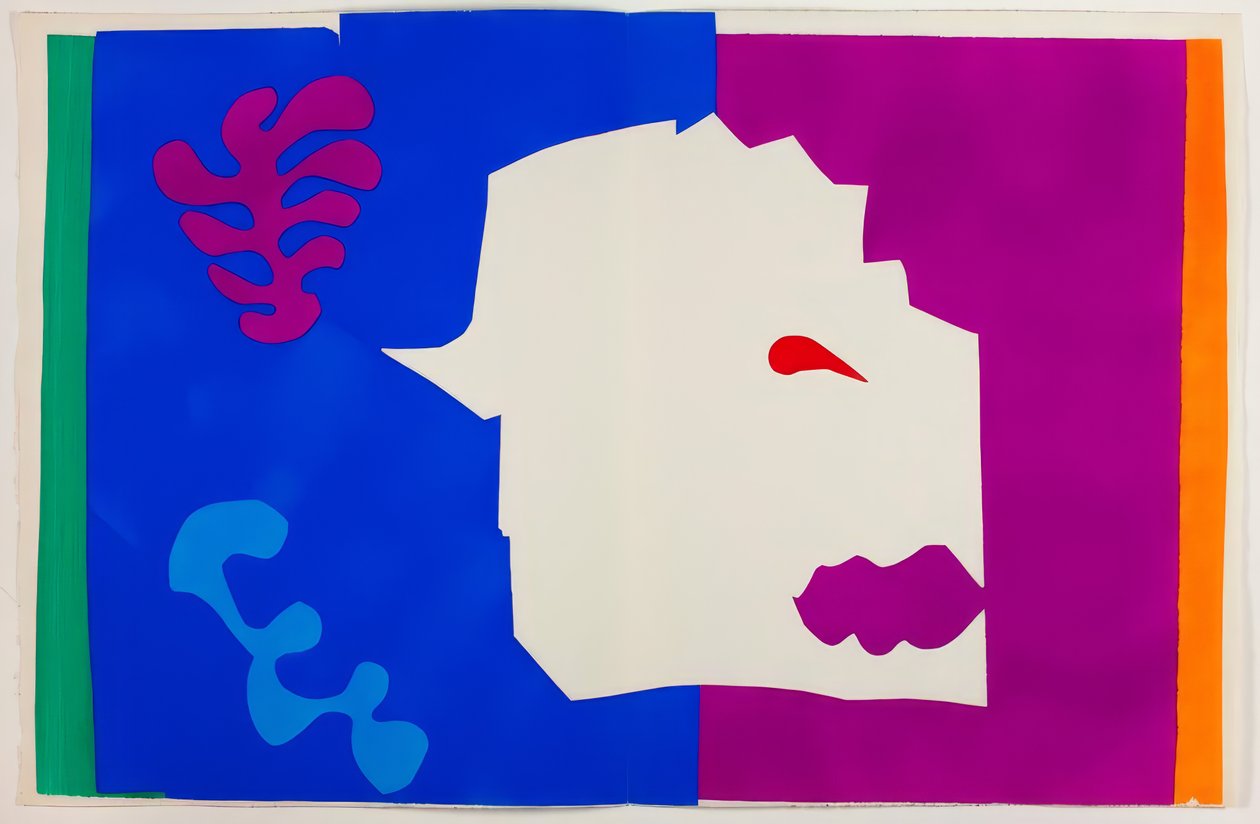 El lobo, de Jazz de Henri Matisse