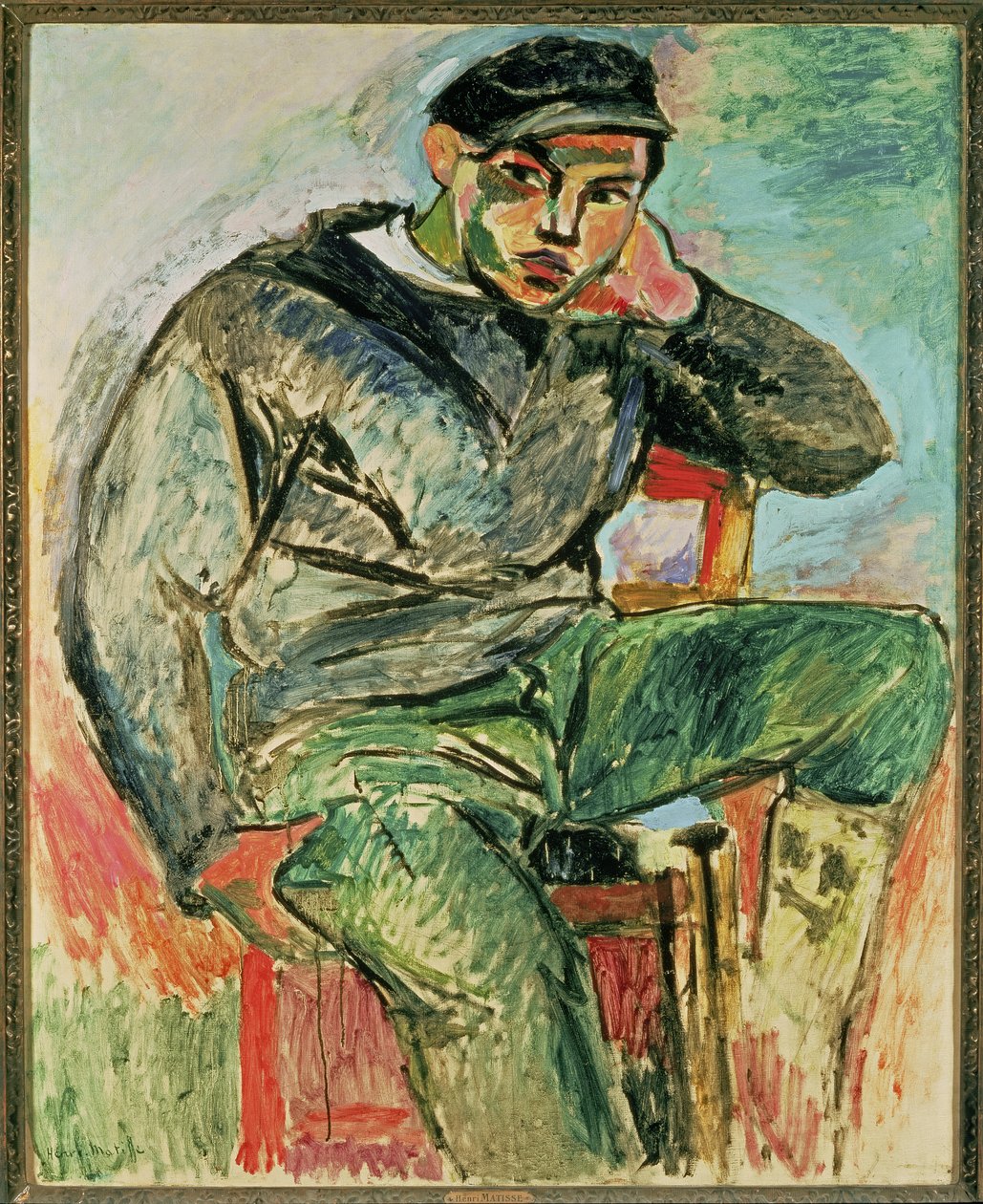 El joven marinero I de Henri Matisse
