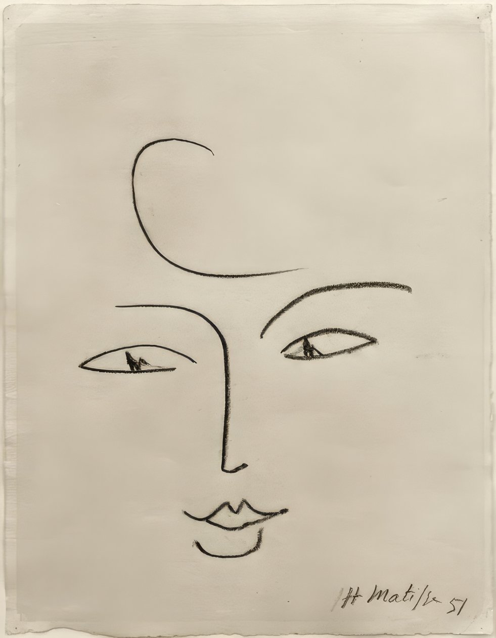 Cara de Henri Matisse