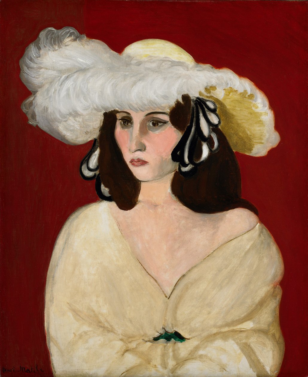 Penachos blancos de Henri Matisse