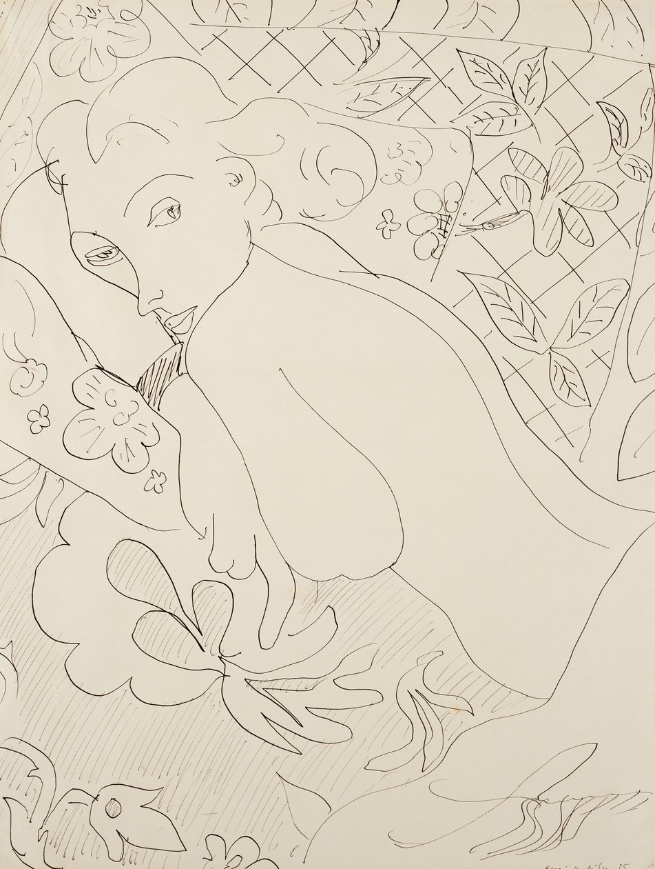 Mujer Mentirosa de Henri Matisse