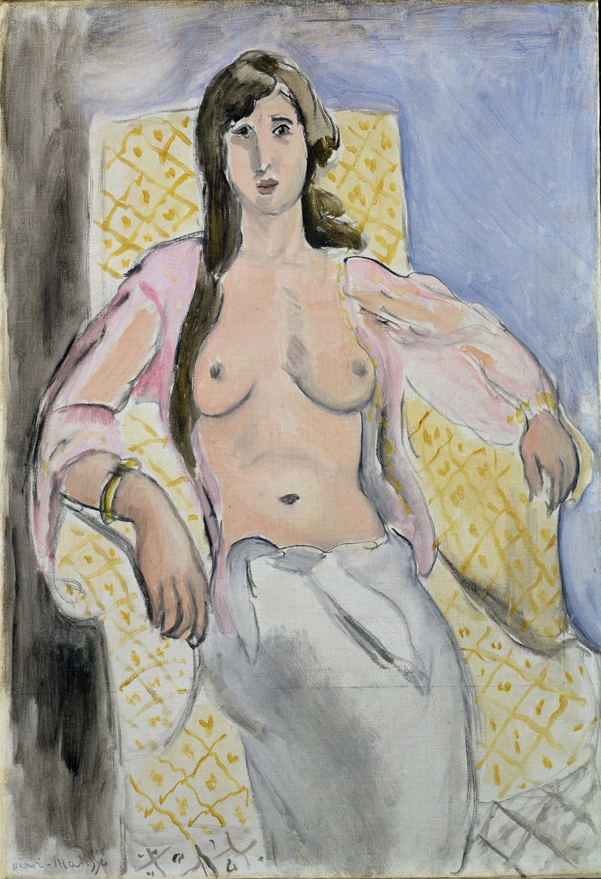 Mujer en un sillón, o Antoinette de Henri Matisse