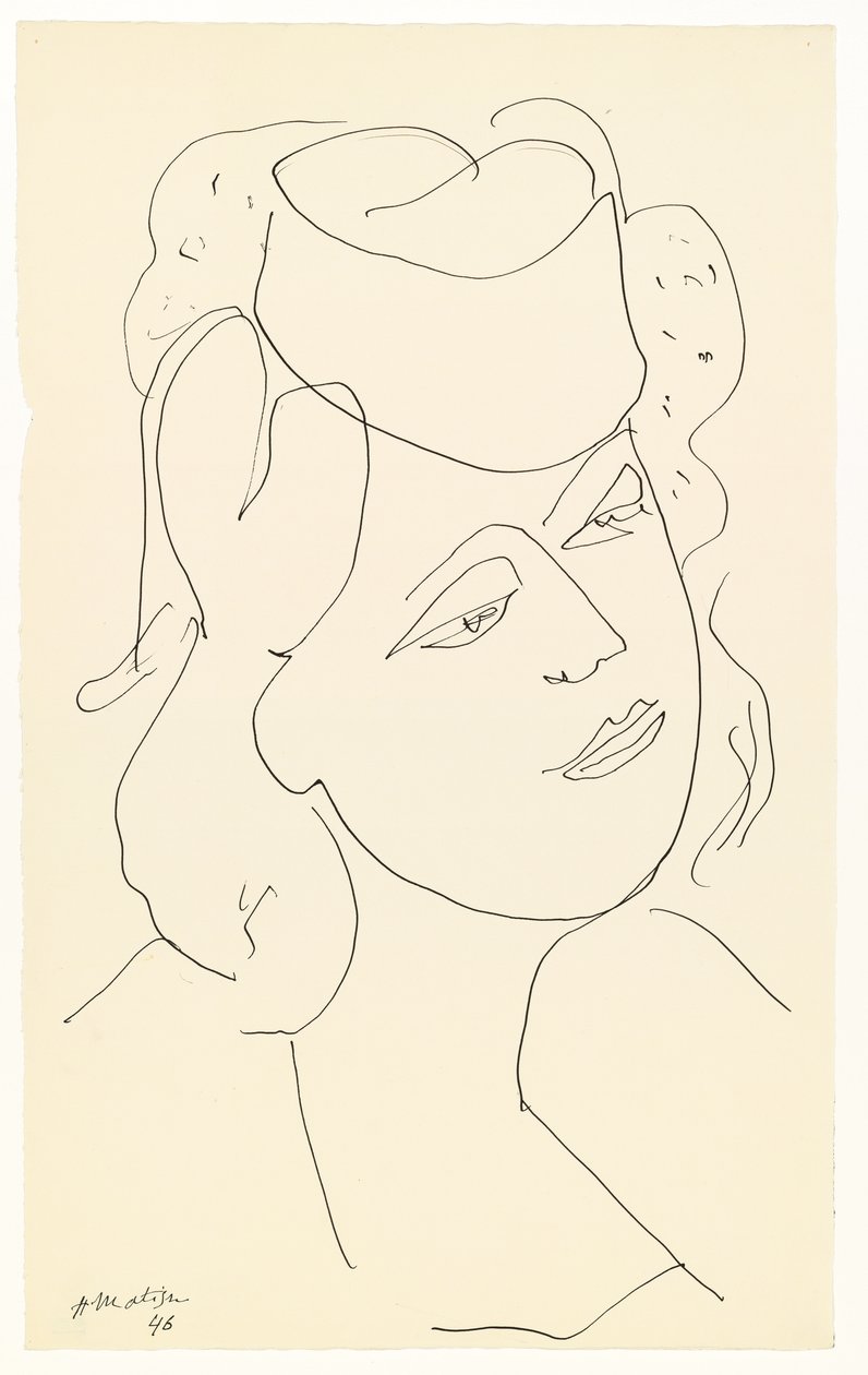 Mujer con sombrero de Henri Matisse