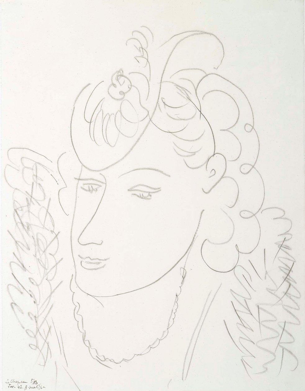 Mujer con sombrero de Henri Matisse
