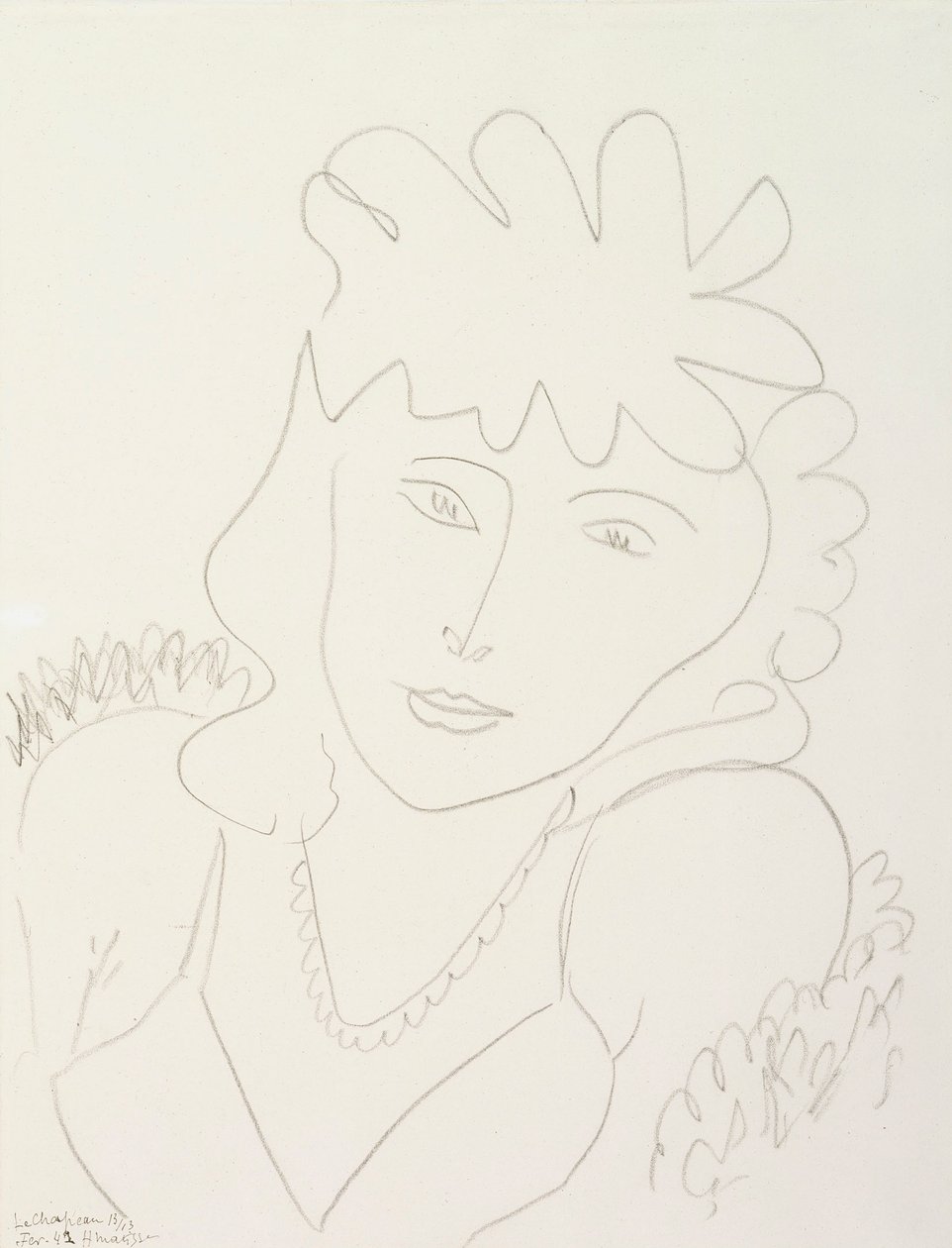 Mujer con sombrero de Henri Matisse