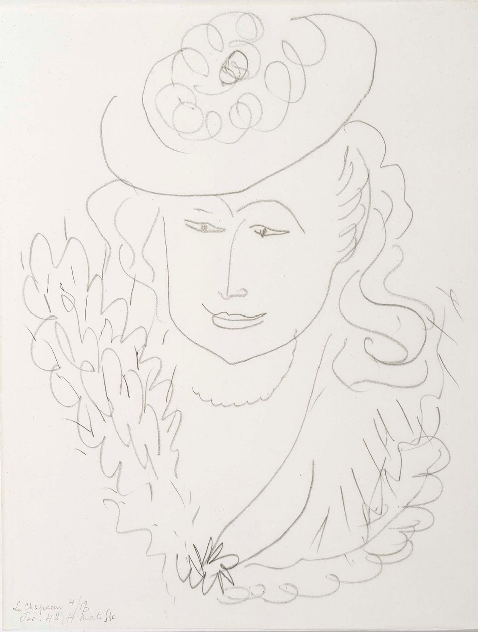 Mujer con sombrero de Henri Matisse