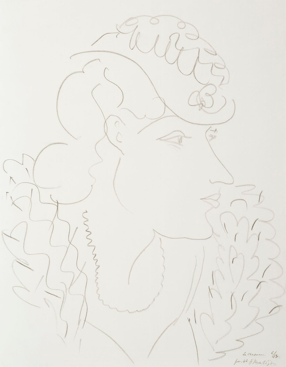 Mujer con sombrero de Henri Matisse