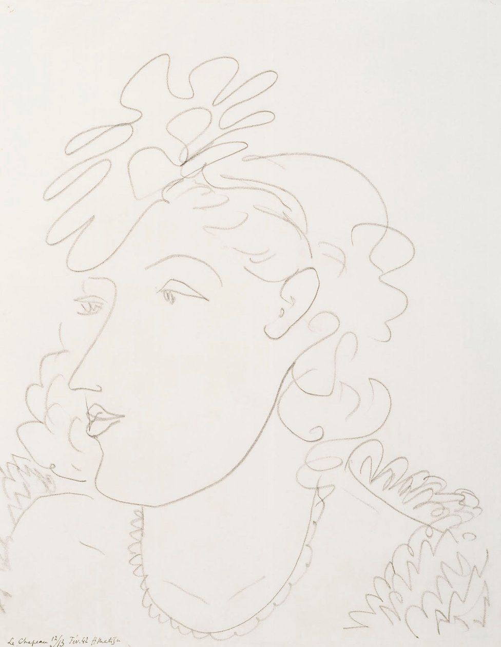 Mujer con sombrero de Henri Matisse