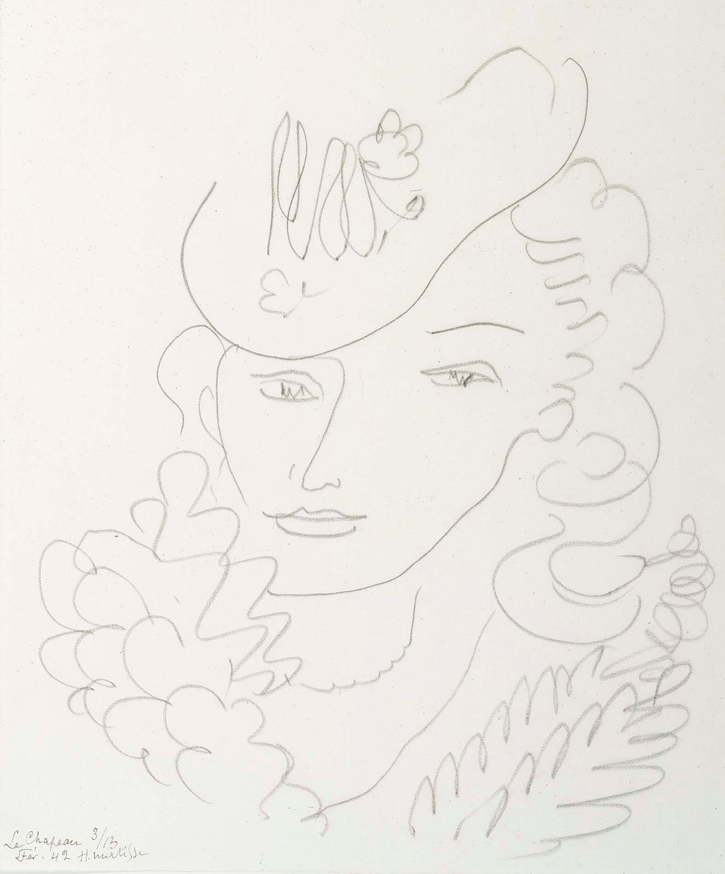 Mujer con sombrero de Henri Matisse