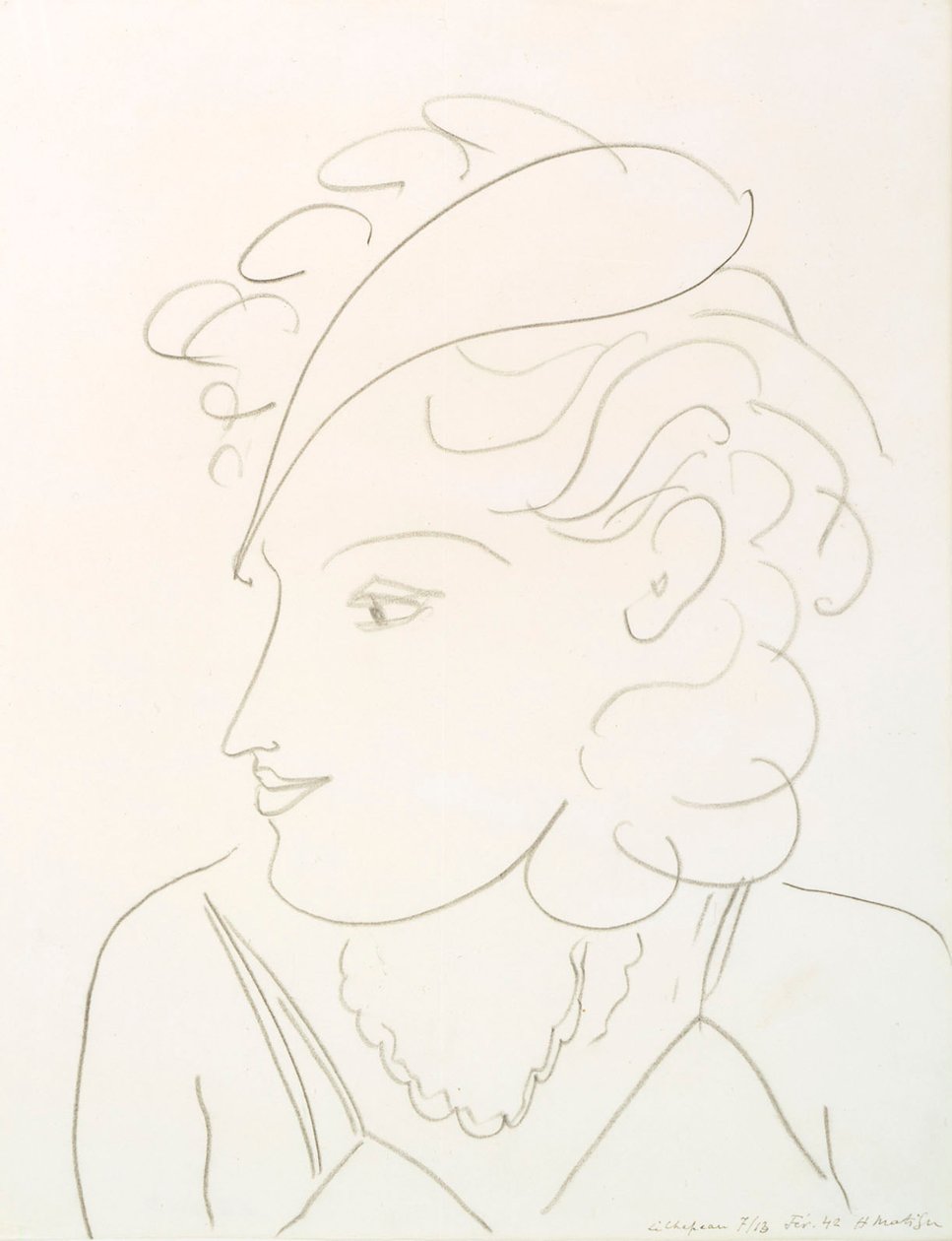 Mujer con sombrero de Henri Matisse
