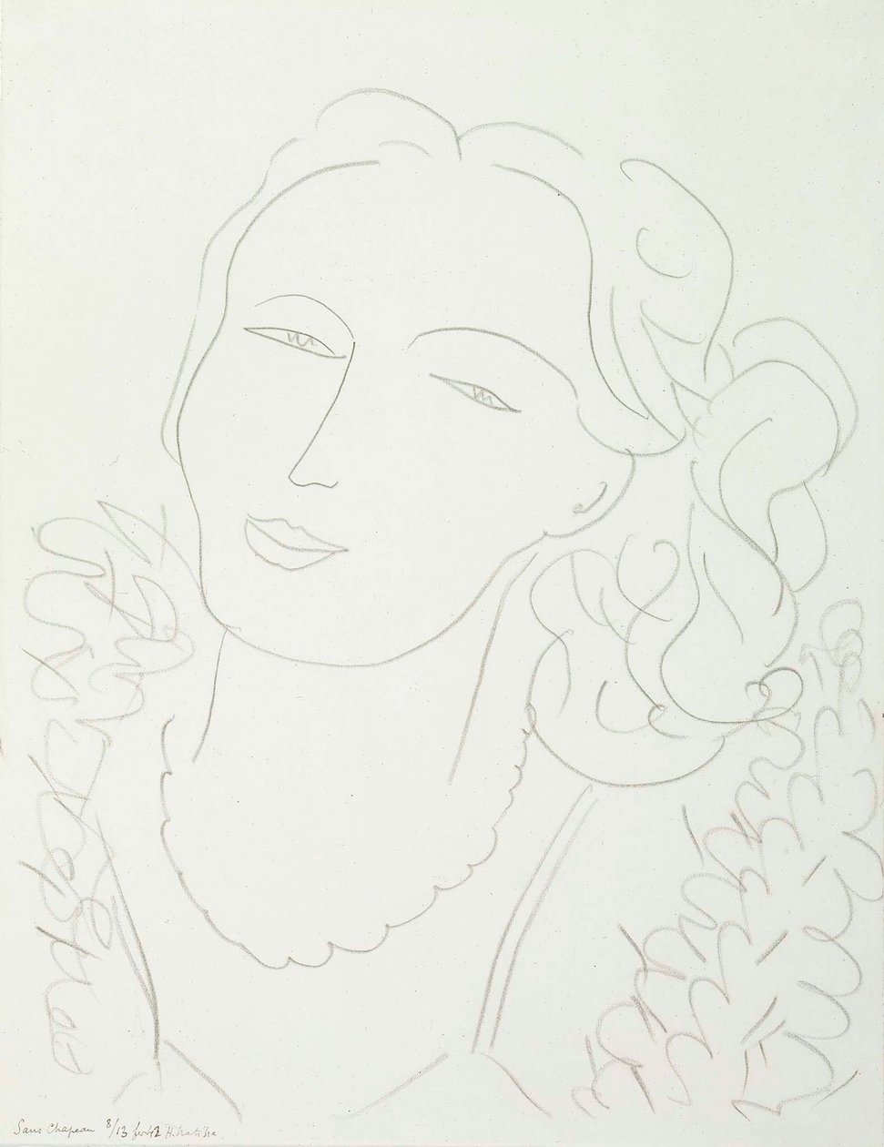 Mujer sin sombrero de Henri Matisse