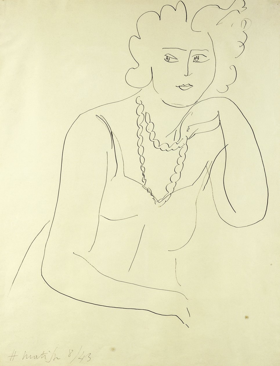Collar de mujer de Henri Matisse
