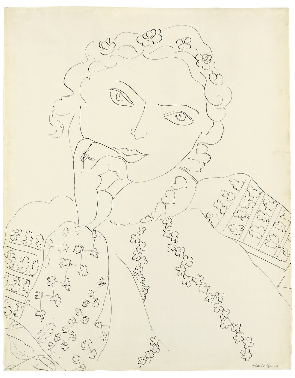 Chica joven de Henri Matisse