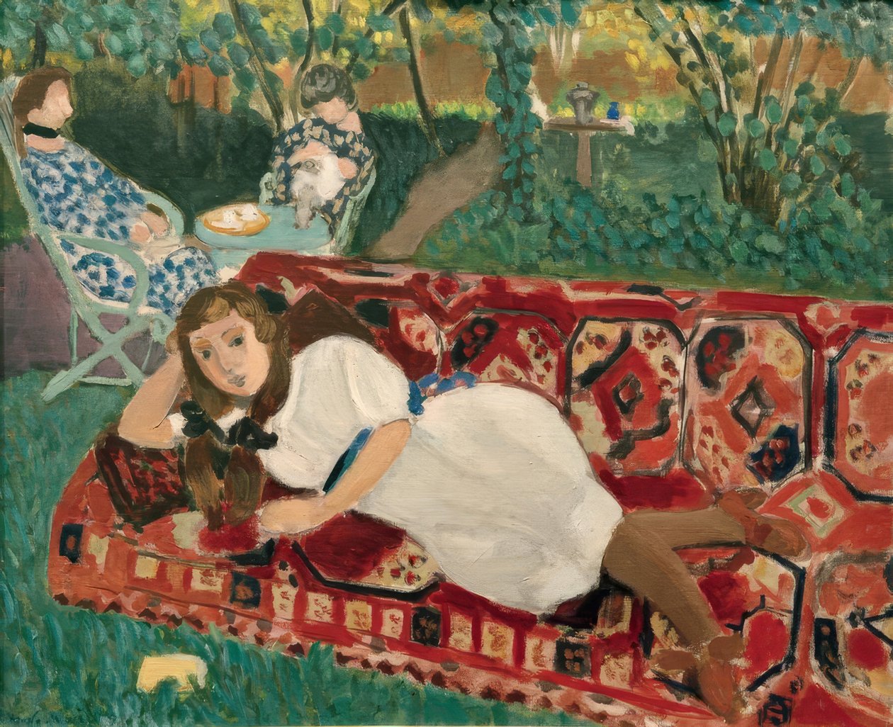 Jovencitas en el jardín de Henri Matisse