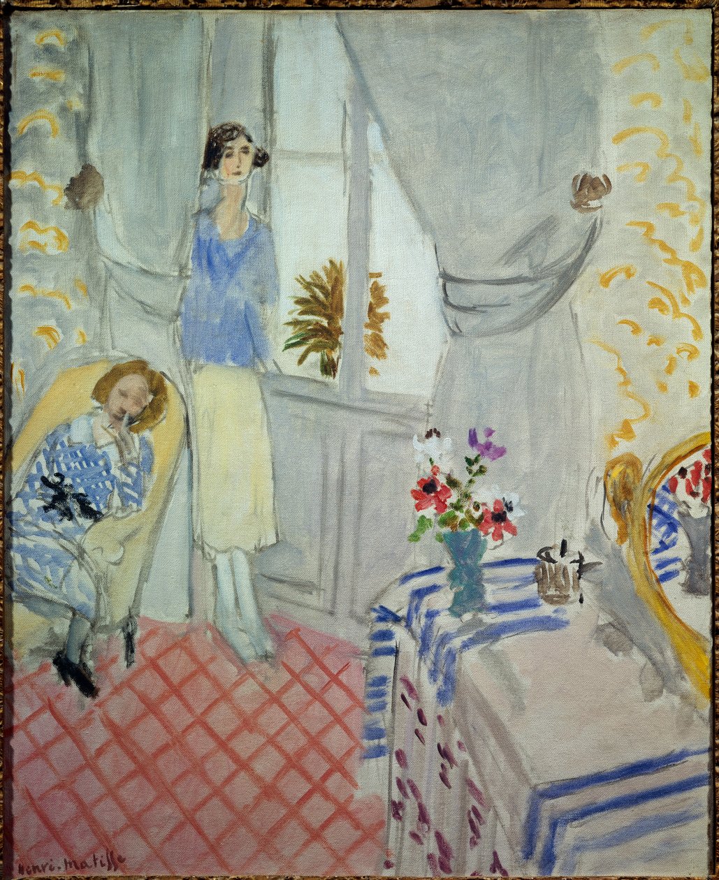 le boudoir 1921 (óleo sobre lienzo) de Henri Matisse