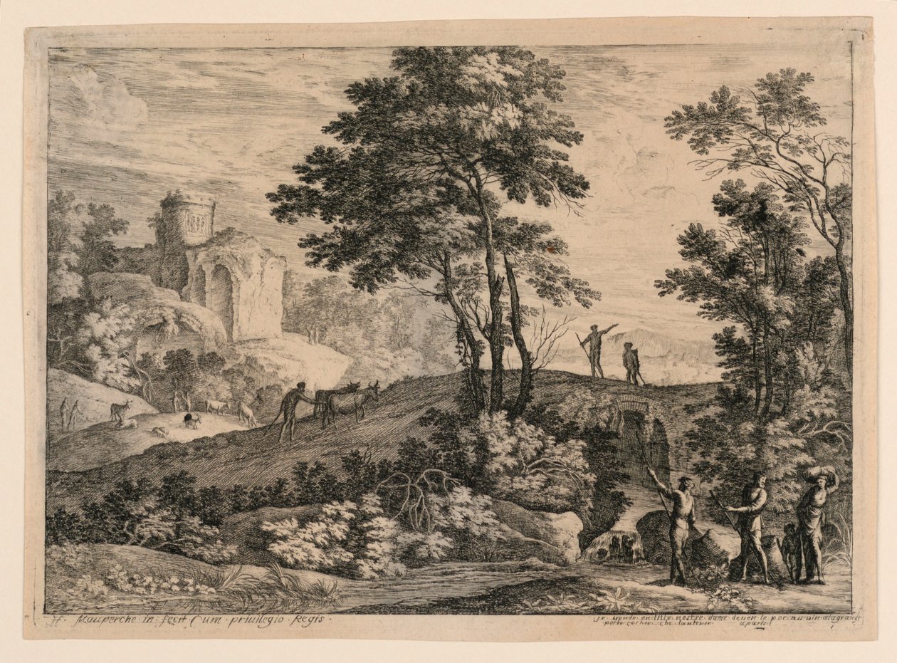El puente bajo la carretera principal de Henri Mauperche