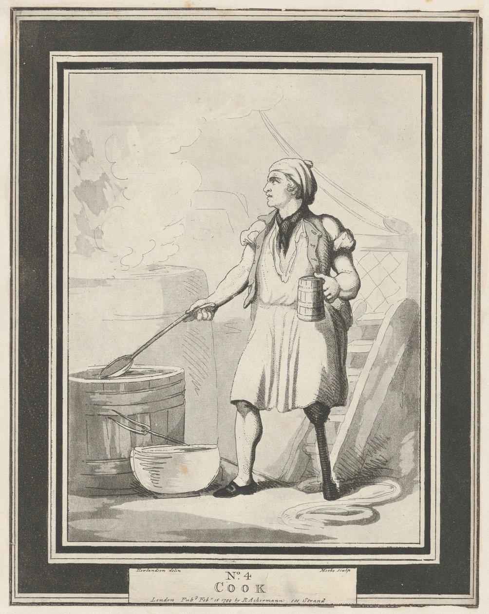 No. 4: Cook, 15 de febrero de 1799 de Henri Merke