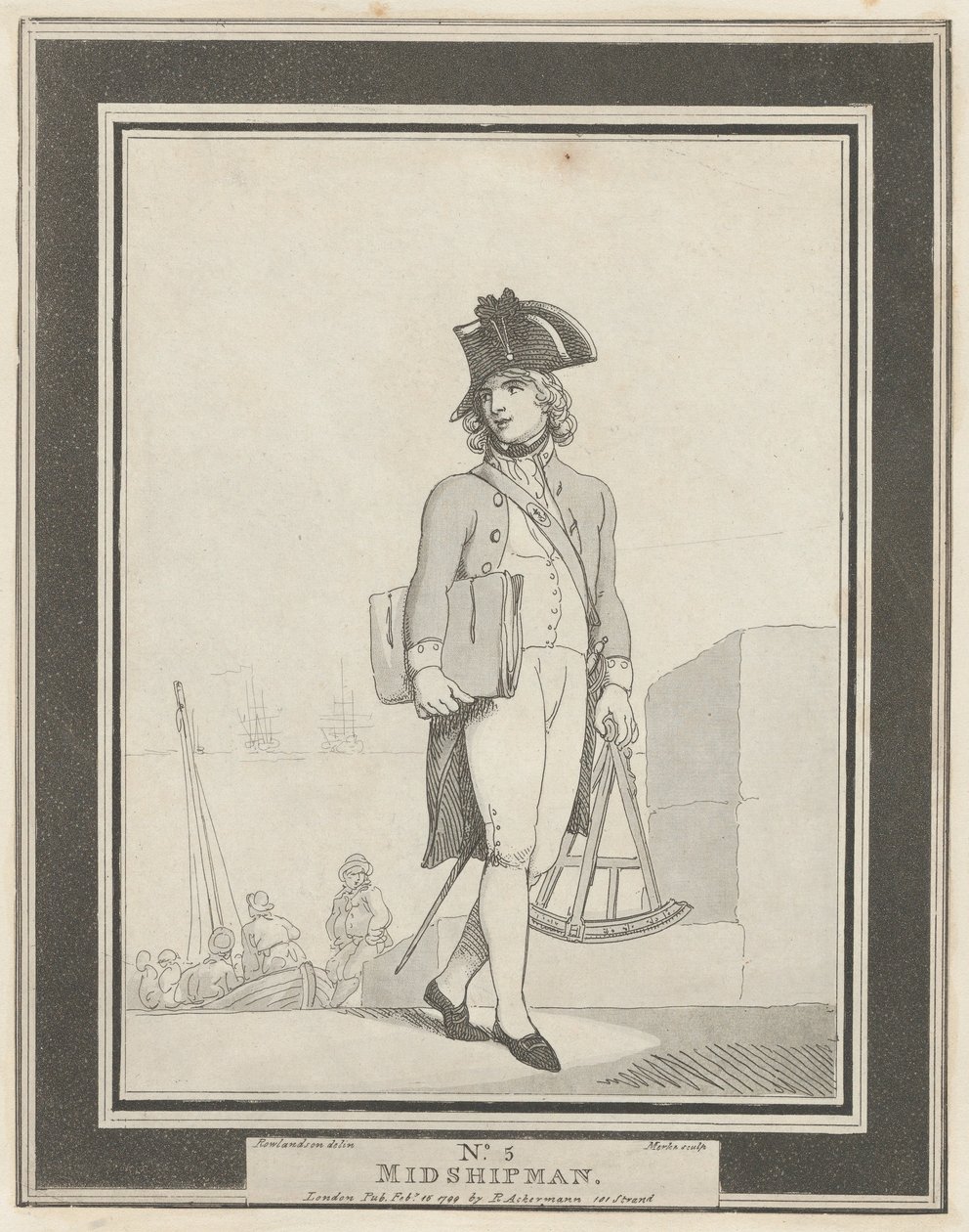 No. 5: Guardiamarina, 15 de febrero de 1799 de Henri Merke