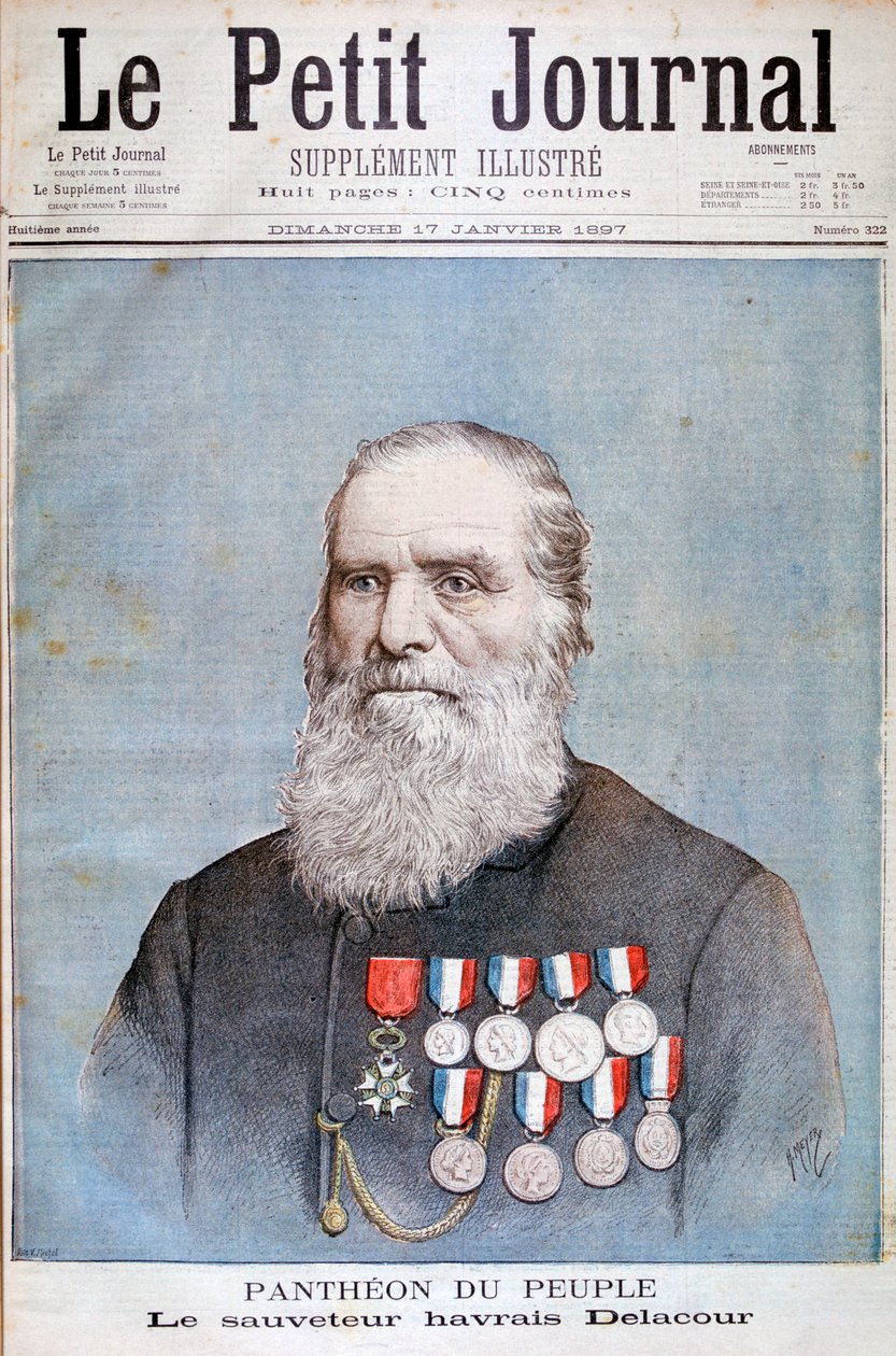 Un receptor de la Legión de Honor, 1897 de Henri Meyer
