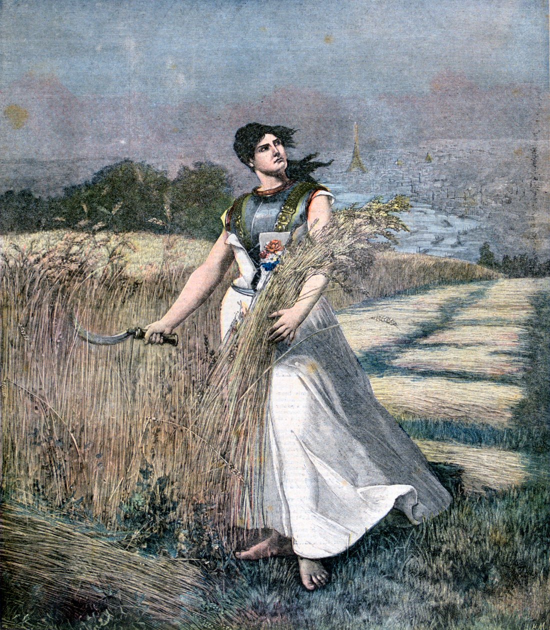 Alegoría de Francia, 1891 de Henri Meyer